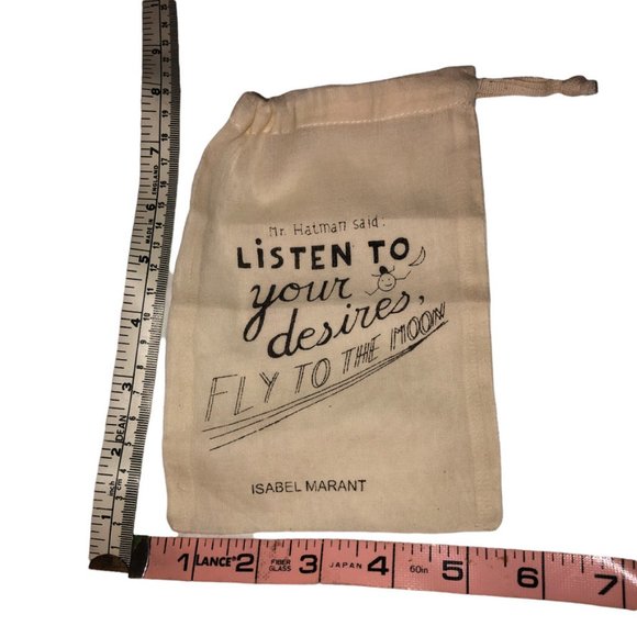 isabel marant cream cotton Listen to your desires fly to the moon dust b… - Picture 1 of 3